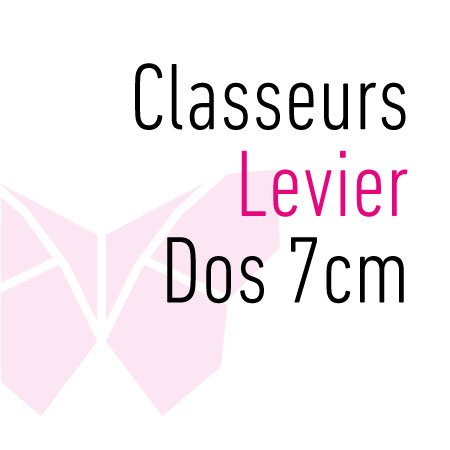 Classeurs Levier Dos 7 cm