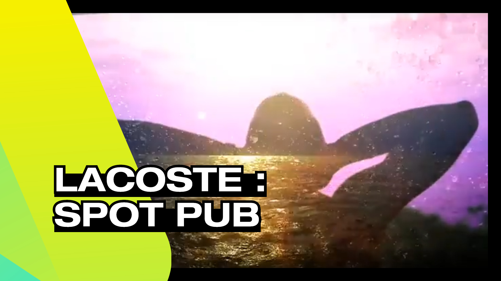 LACOSTE - Spot pub