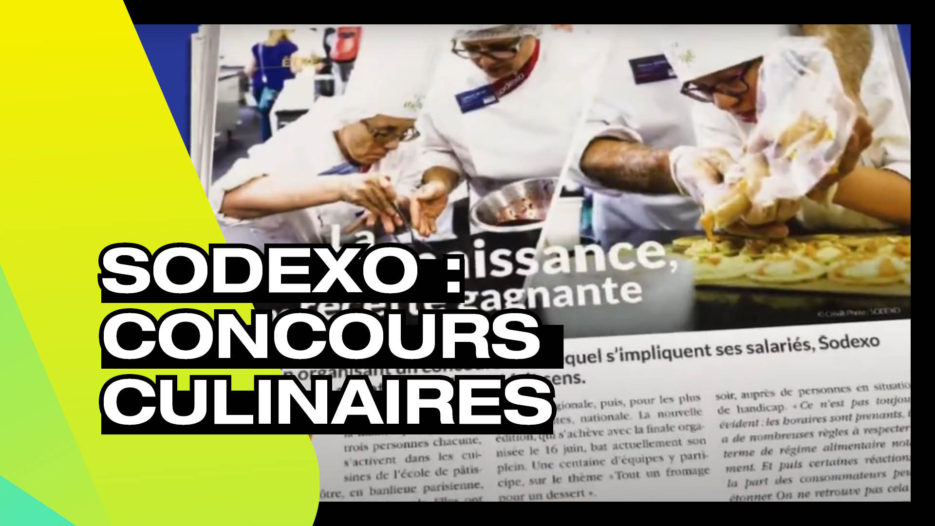 SODEXO - Concours culinaires