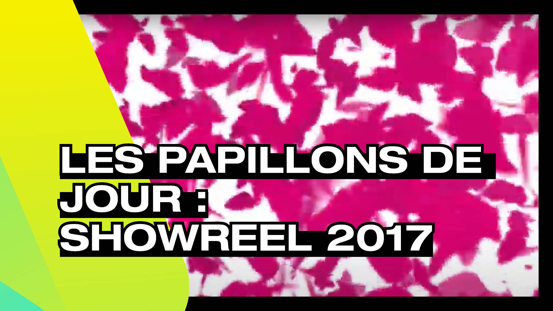LES PAPILLONS DE JOUR - Showreel 2017