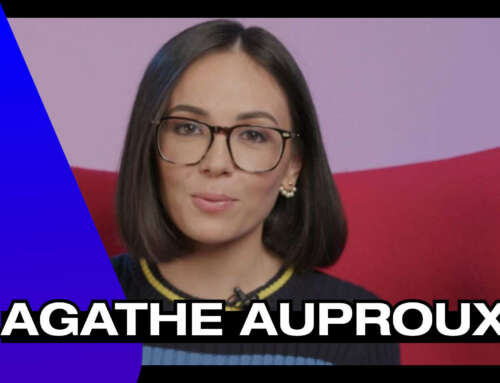 Agathe Auproux, présentatrice engagée sur C8