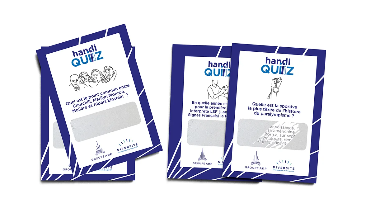 Carte à gratter Aéroport De Paris