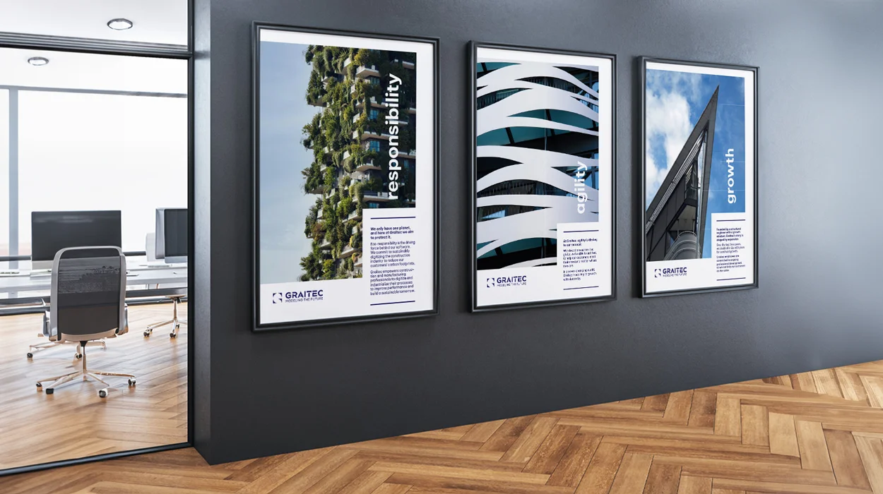 Création d’une campagne d’affichage pour Graitec