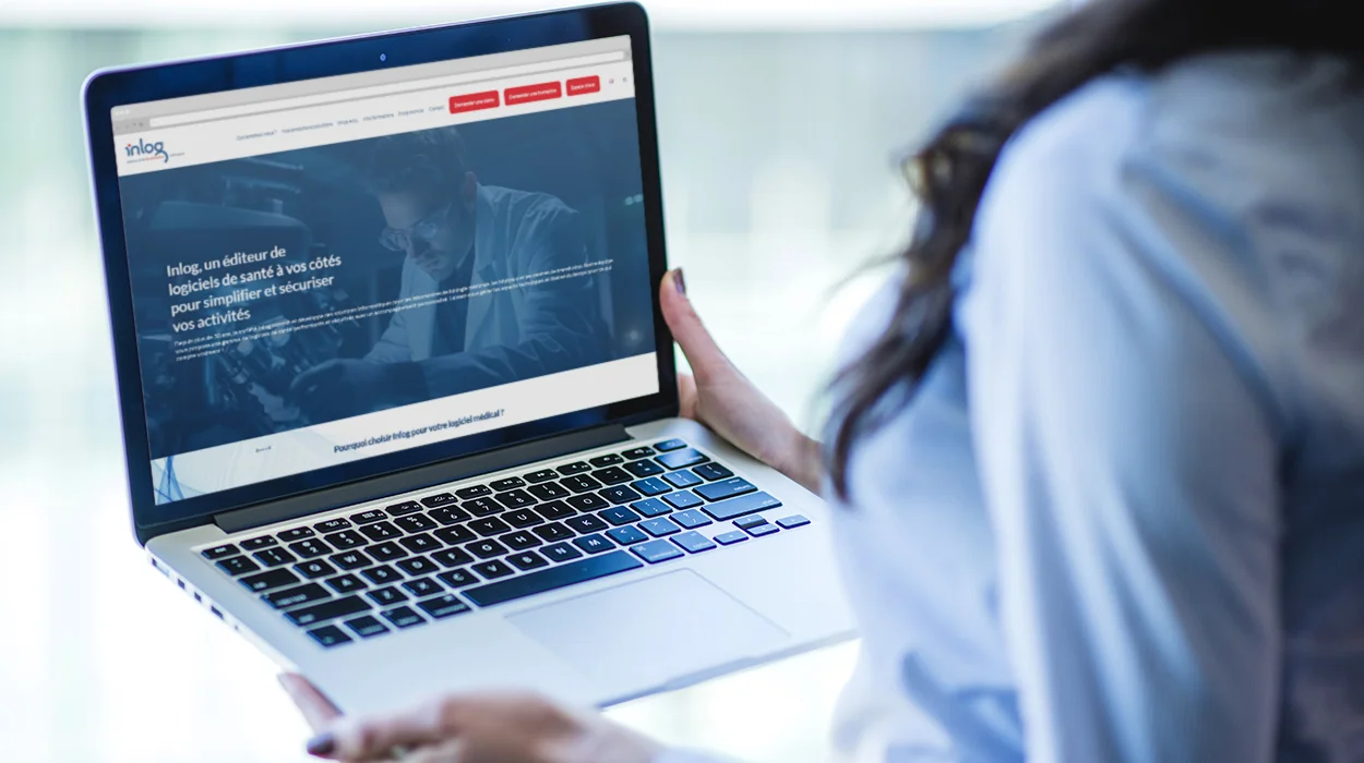 Refonte de site internet Inlog